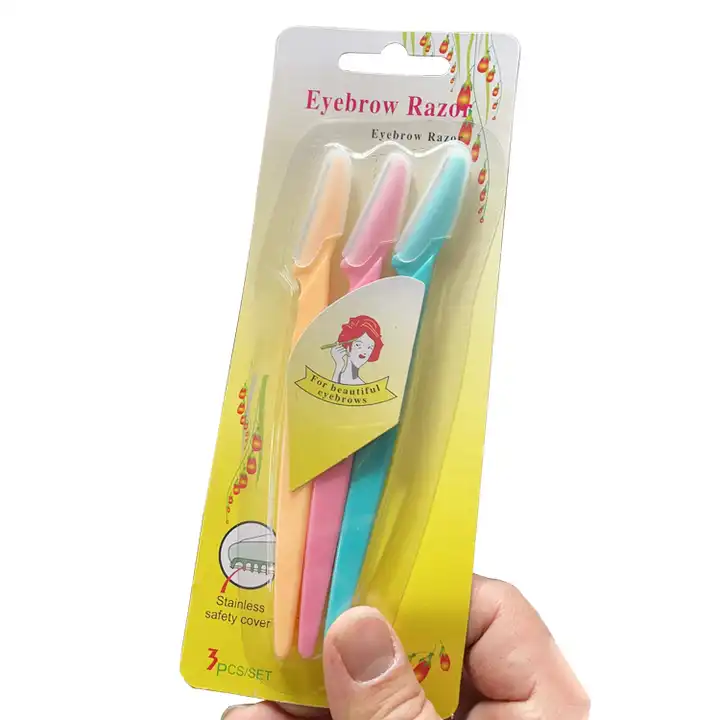 มีดโกนคิ้วเป็นเครื่องมือที่ปลอดภัยที่สุดและมีประสิทธิภาพมากที่สุดสำหรับทรงคิ้วที่สมบูรณ์แบบที่บ้าน