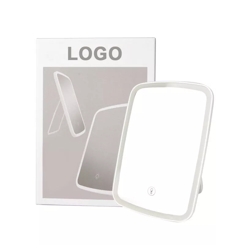 กระจกแต่งหน้า LED แบบตั้งโต๊ะ